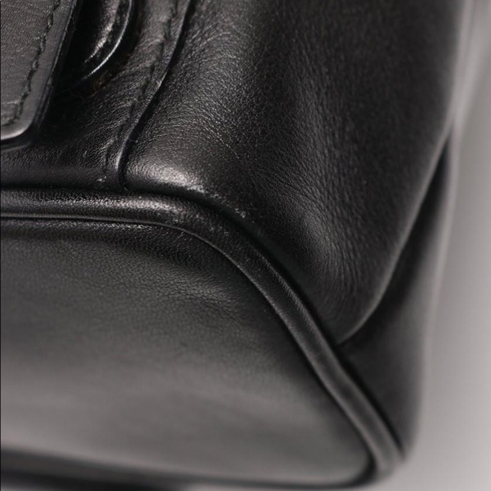 Gucci Black Leather Bamboo Backpack Small - Picture 8 of 8